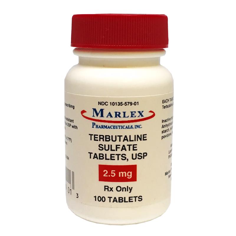 Terbutaline Sulfate 2 5mg Per Tablet Terbutaline Sulfate 2 5mg Per Tablet