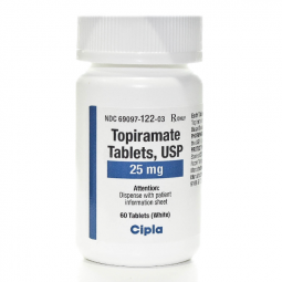 Topiramate 25mg 60 Tablets