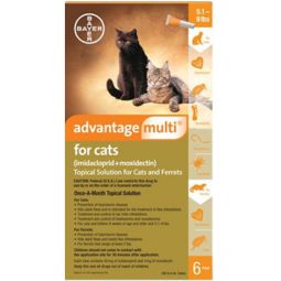 Advantage Multi for Cats 5.1-9 lbs 6 Month