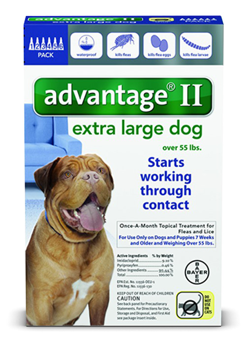 advantage flea control for dogs