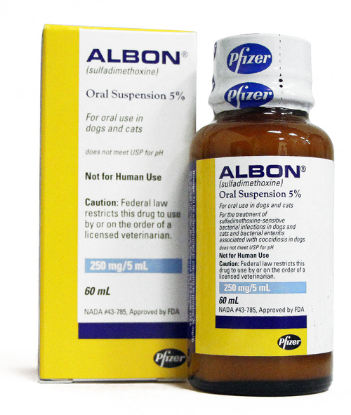 Albon Suspension 5 2 oz 60mL