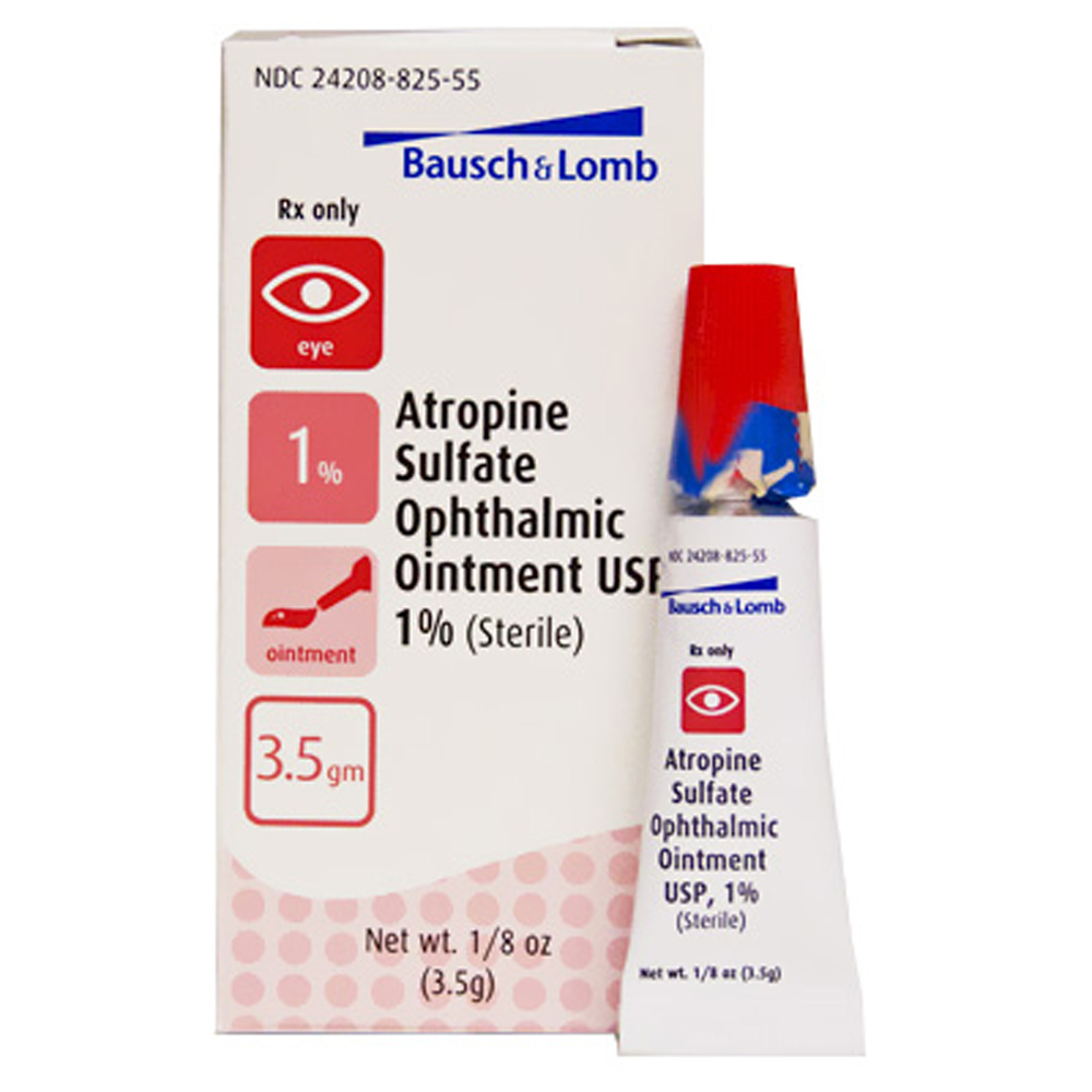 Atropine Sulfate Ophthalmic Ointment 1 3.5gm