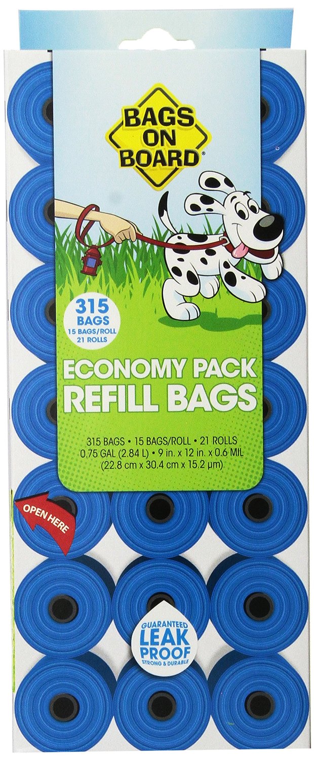 Bags on Board Bag Refill Pack 315 Bags
