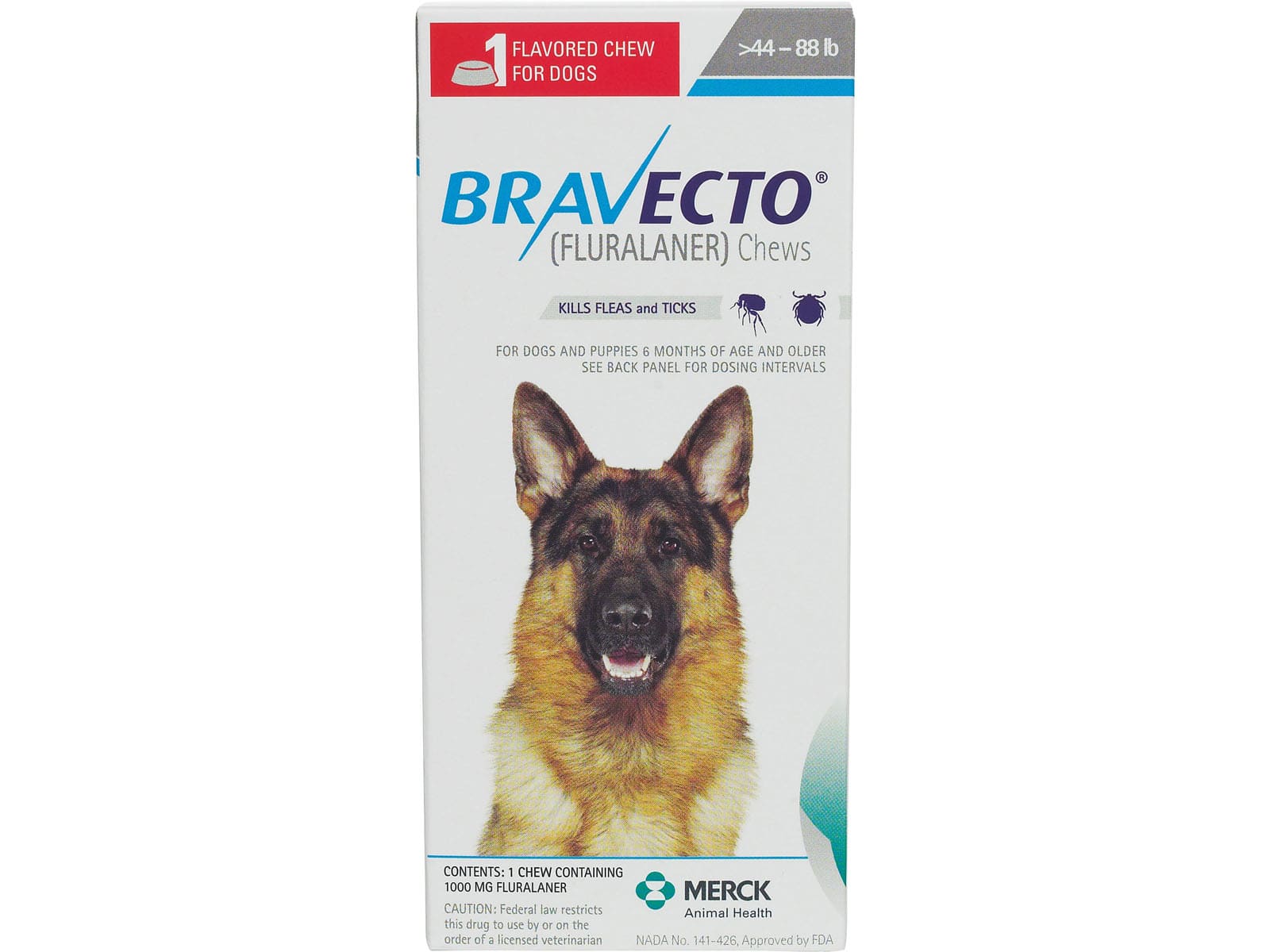 Spectrum Tampa Fl >> Bravecto 1000 mg for dogs 44-88 lbs 1 TABLET Spectrum Tampa Fl >> Bravecto 1000 mg for dogs 44-88 lbs 1 TABLET