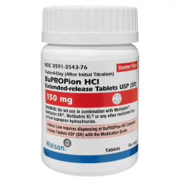 Bupropion HCl 150mg (Extended-Release) PER TABLET
