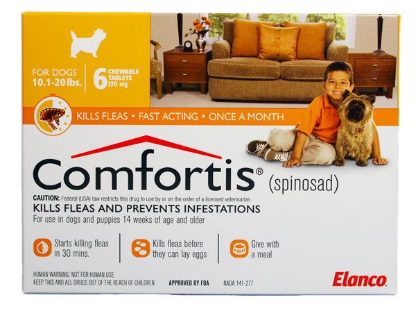 comfortis 270 mg for dogs