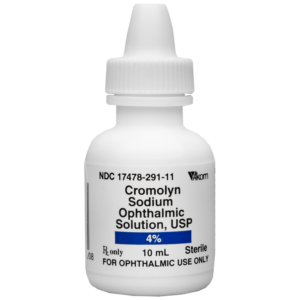 Cromolyn Sodium Ophthalmic Solution 4 10mL