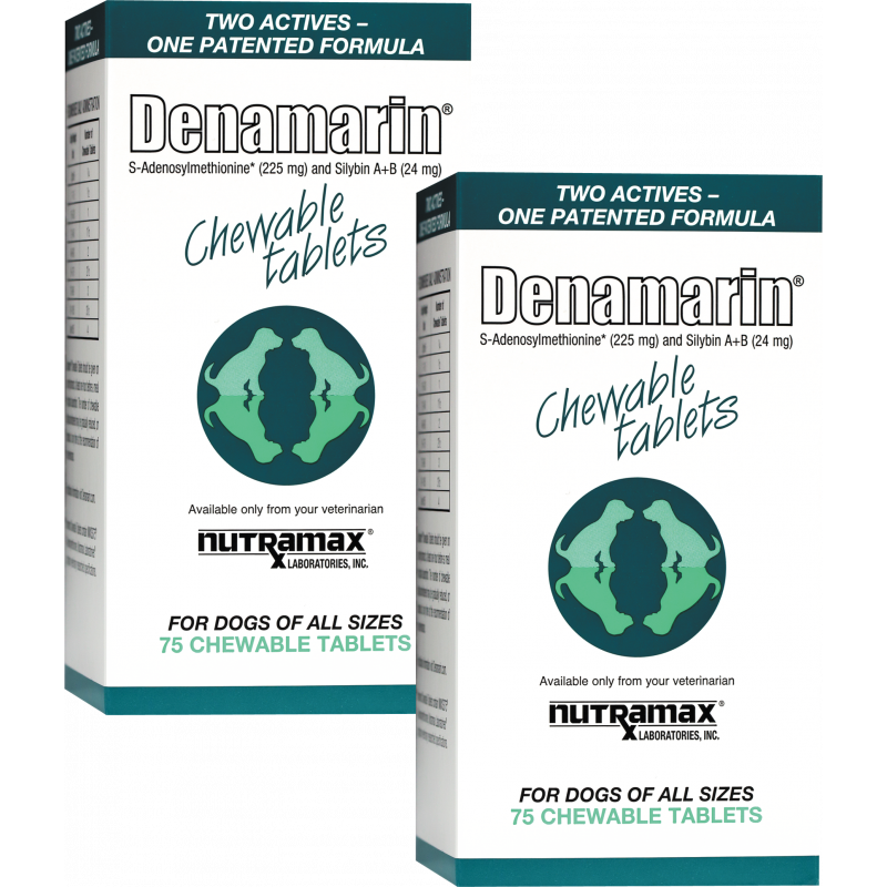 Denamarin for Dogs 75 Chewable Tablets (2 Pack)