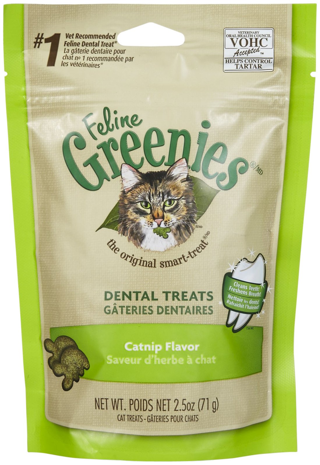 Greenies Greenies Feline Dental Treats Ocean Fish Flavor Cat Treats
