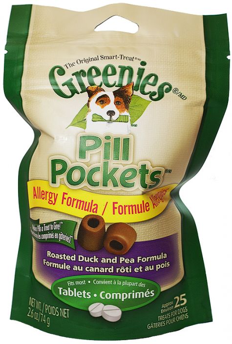 Greenies pill pockets duck and pea for dogs online