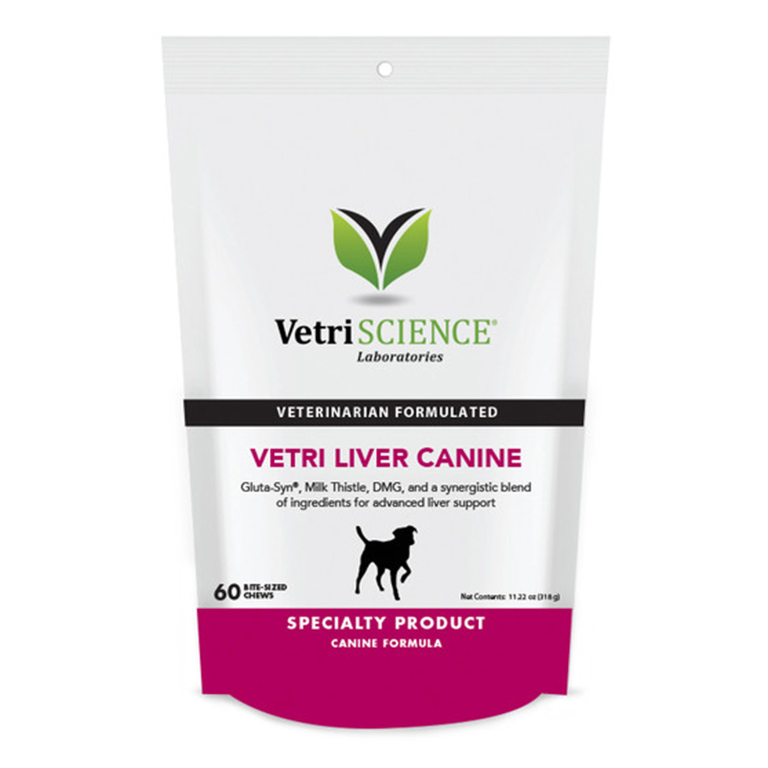 VetriLiver Support for Dogs Soft Chews 60ct