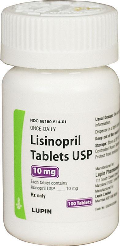 Mail order lisinopril