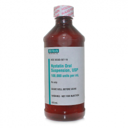 Nystatin Oral Suspension (100,000u/mL) 480mL