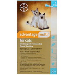 Advantage Multi for Cats 2-5 lbs 3 Month