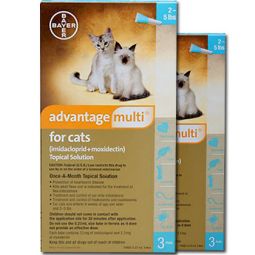 Advantage Multi for Cats 2-5 lbs 6 Month