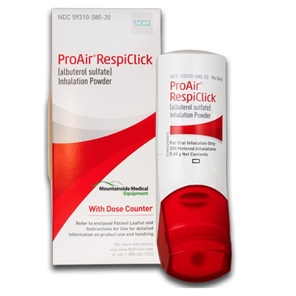 ProAir Powder RespiClick Inhaler 90mcg