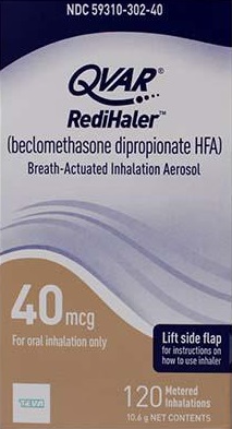 QVAR HFA Inhalation Aerosol 40mcg