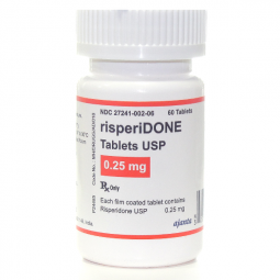 Risperidone 0.25mg 60 Tablets