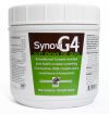 A container of Synovi G4 joint supplement granules.