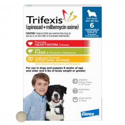 Trifexis For Dogs 40.1-60 lbs 6 Month