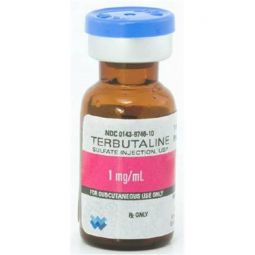 Terbutaline Sulfate Inj 1 mg/mL 1 mL Vial
