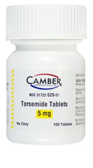 Torsemide 5mg 100 Tablets