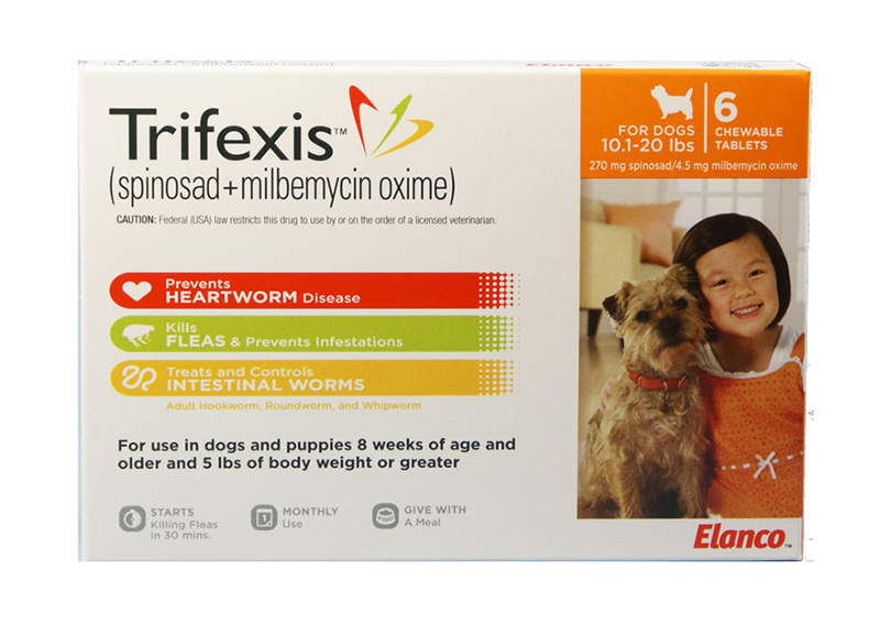 Trifexis 10.120lbs 270mg 6 month