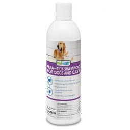 Vet-Kem Flea and Tick Shampoo for Dogs and Cats 12 oz