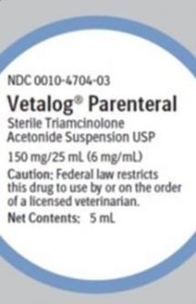 Vetalog 6mg/mL 3mL