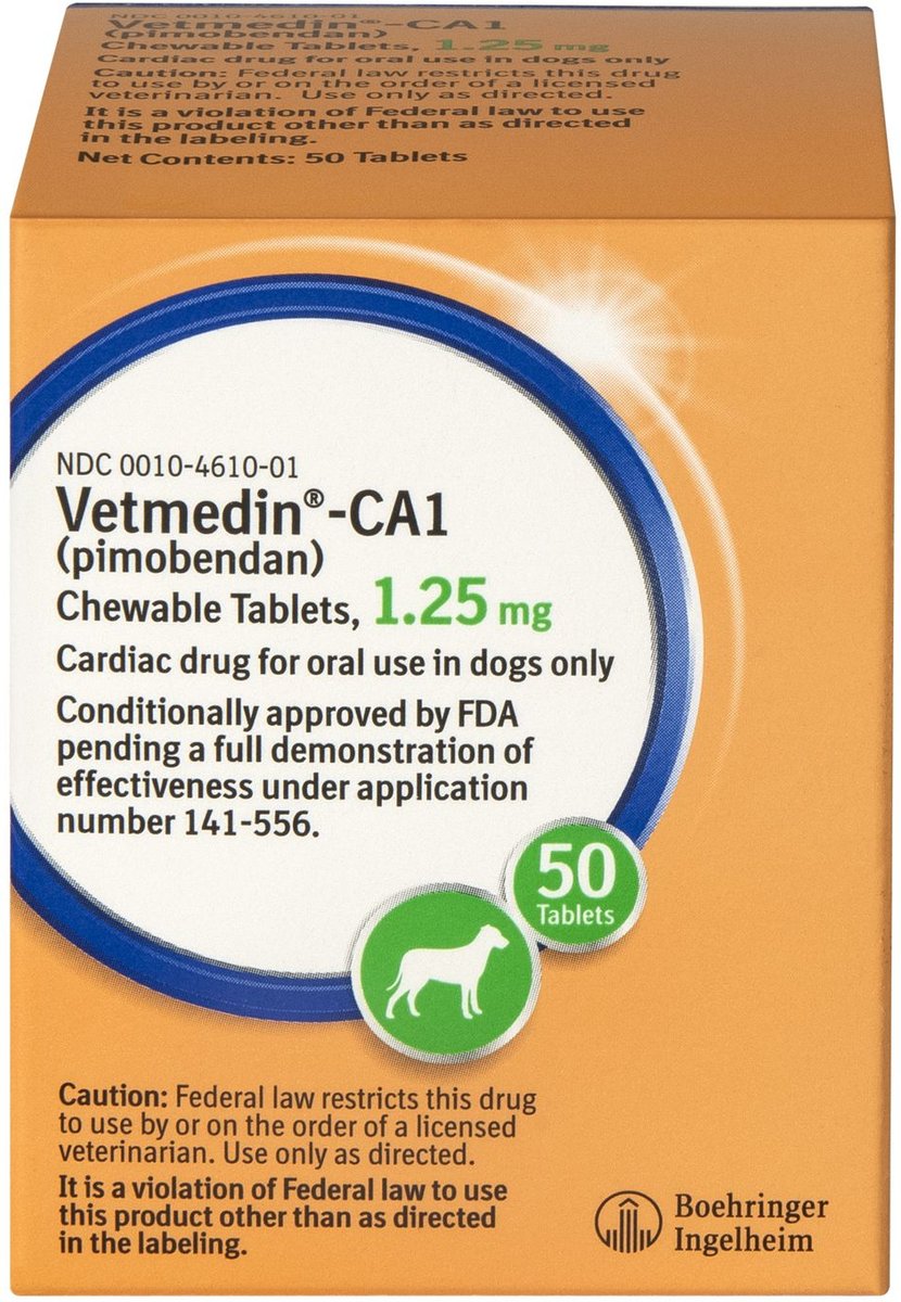 VetmedinCA1 1.25mg 50 Tablets