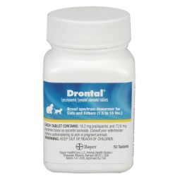 Drontal for Cats 50 Tablets